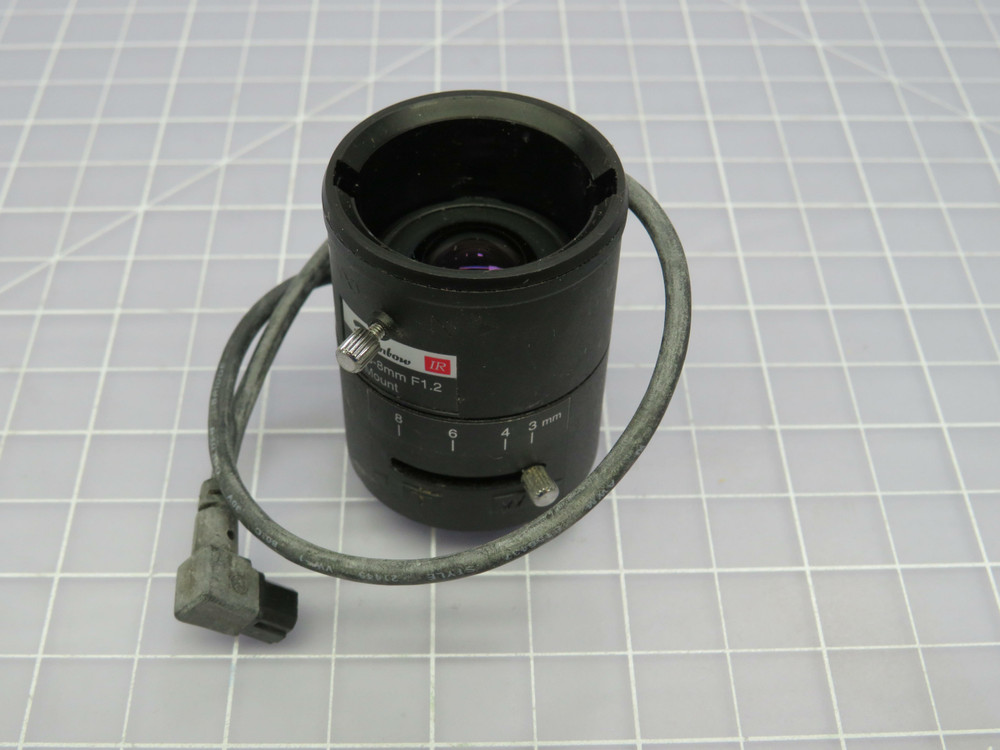 Rainbow L308VDC4P  IR 1/3 In  3-8MM F1.2 DC Auto-Iris Lens For Sale
