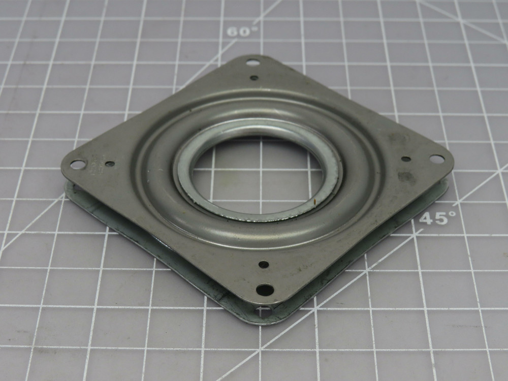 Lot of 80 Lazy Susan Swivel   Turntable Plate w/ Ball Bearing Square 3 In For Sale