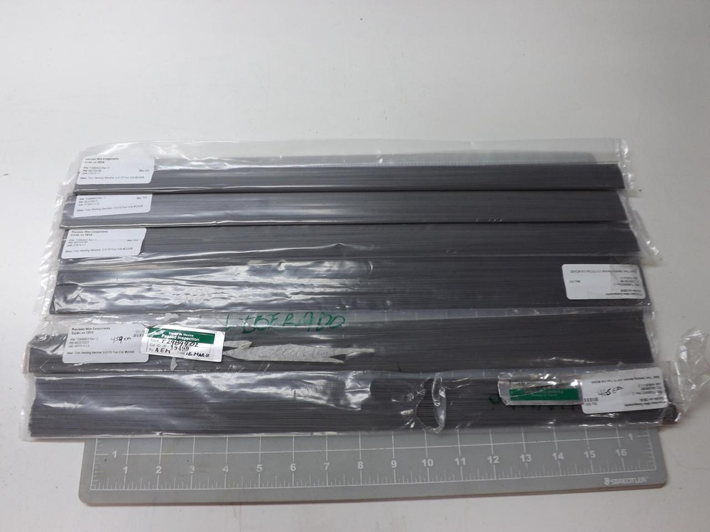 LOT OF 2944 PRECISION WIRE COMPONENTS T2989902 NECKING MANDREL TOOL T49734