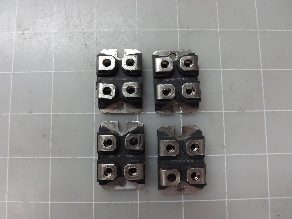 LOT OF 4 IXYS IXFN180N10 SEMICONDUCTORS T49745