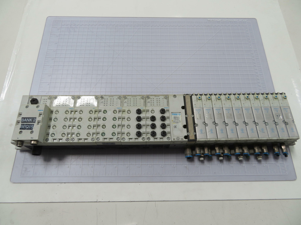 Festo MPA-FB-VI CPX-EPL-EV 537952 Manifold Solenoid Valve Assembly For Sale