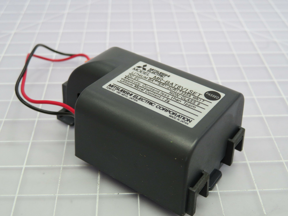 Mitsubishi MR-BAT6V1SET  Li-ion Battery 6V  For Sale
