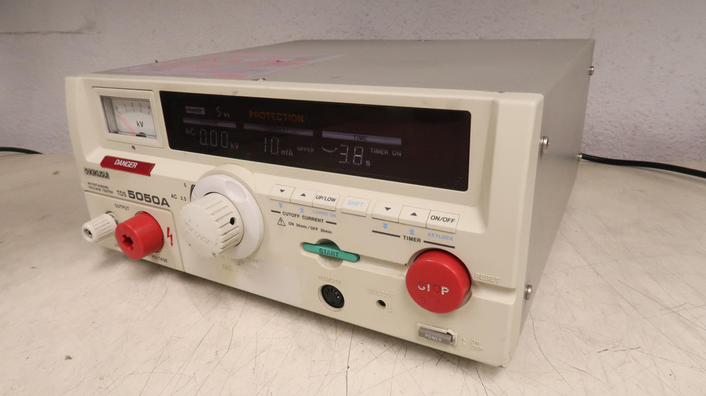 Kikusui TOS5050A AC Withstanding Voltage Tester For Sale