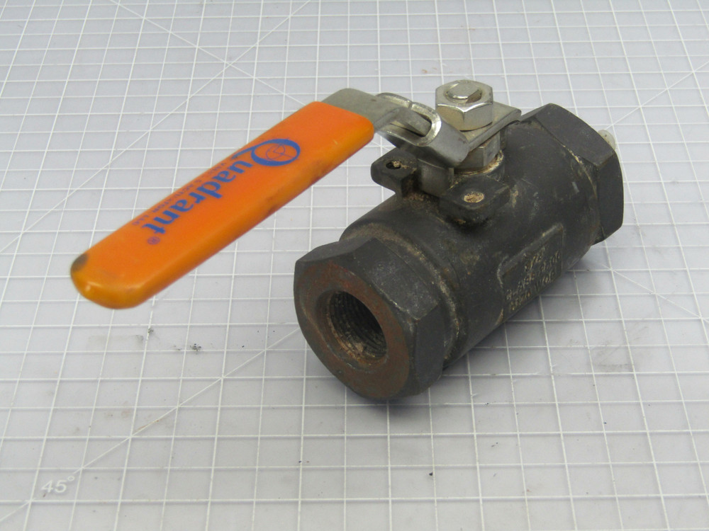Quadrant ASME B16.34/API 608  Welded Ball Valve 3/4" Class 2500/PEEK  For Sale