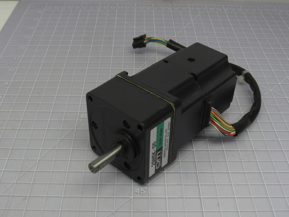 Oriental Motor 2GN5K-D5  Brushless DC Motor W/ Gear Head 480r/min 10W  For Sale