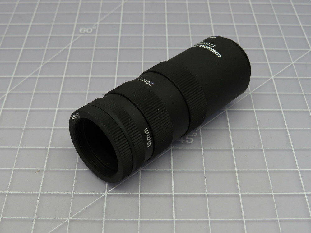 Cosmicar/Pentax   TV Lens Extension Tube Set 40mm  For Sale