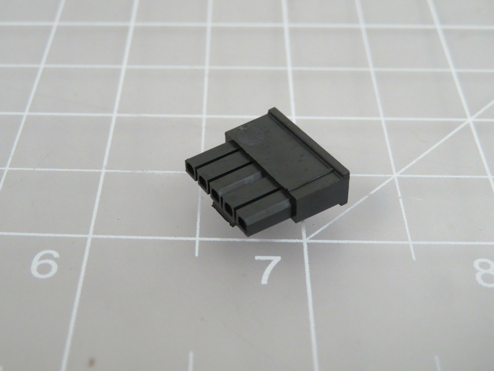 Lot of 1880 Molex 0436450500  5 Rectangular Connectors - Housings Receptacle Black 0.118" (3.00mm)  For Sale