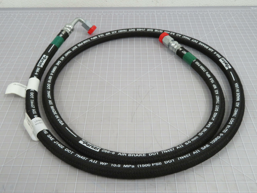 Parker 266-6 4720-21-913-4232 Air Brake Hose  For Sale