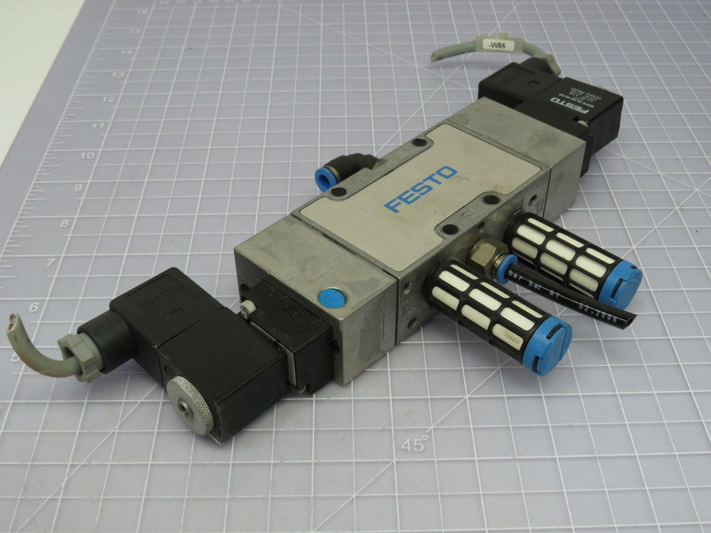 Festo MSFG-24/42-50/60 MFH-5/3-G-1/4-B Indicator Insert And Valve  For Sale