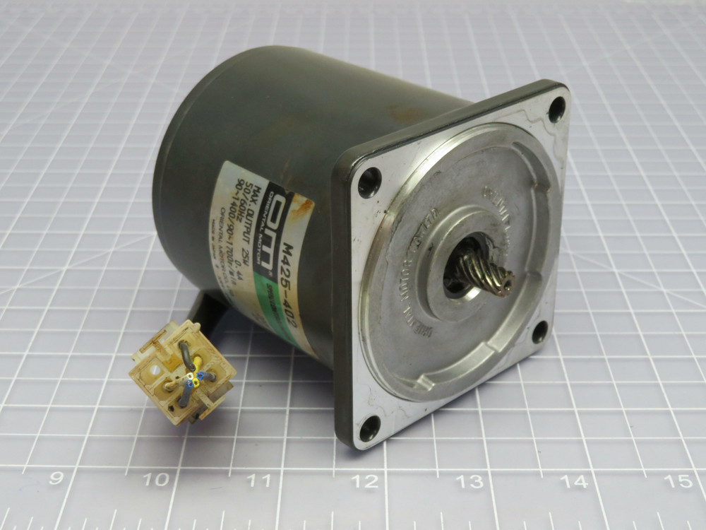 Oriental Motor M425-4002  Speed Control Motor 25W 200V 0.4A  For Sale