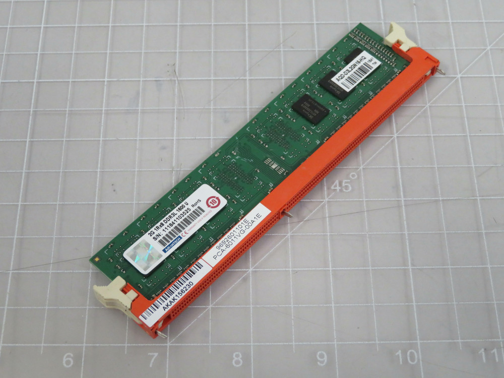 PCA-6011VG-00A1E AQD-D3L2GN16-HQ Memory Card 2G 1RX8 DDR3L 1600U  For Sale