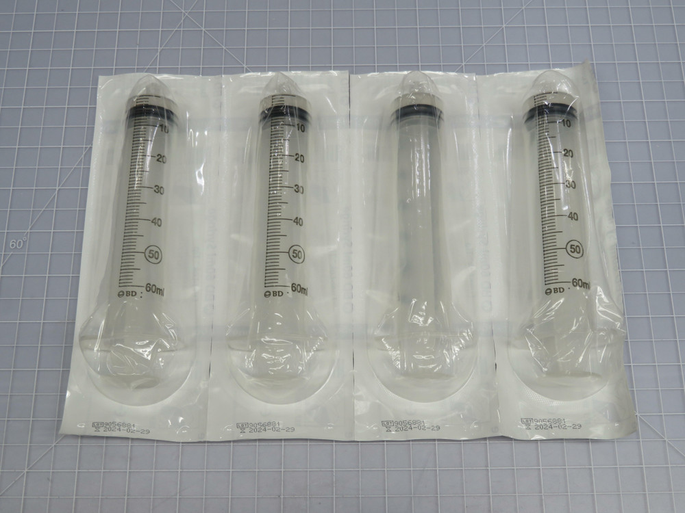 Lot of 40  309656  BD 60ml Syringe Luer-Lok Tip  For Sale
