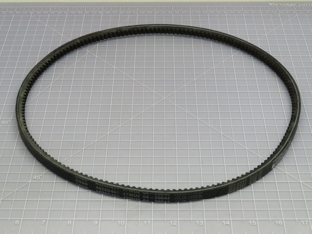 Onan A026D401 47WUS 04-20044 Belts  For Sale