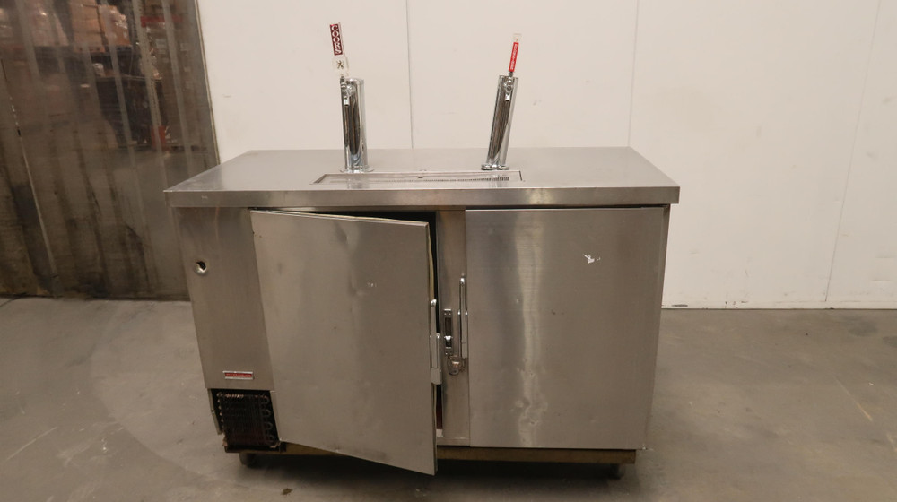 Beverage-Air DD58-S  Double Tap Kegerator Beer Dispenser  For Sale