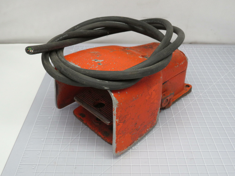 Industrial Orange Foot Switch  For Sale