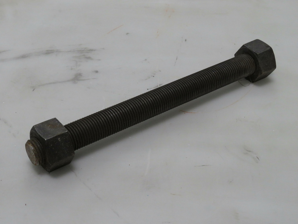 1 In x 14 1/2 In Heavy Duty Screw With 2 Nuts  For Sale