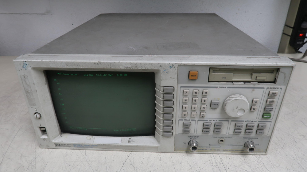 HP 8712ET  Network Analyzer 300-1300 Mhz  For Sale