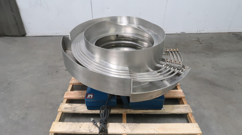 Service Engineering 23933-1   24" Stainless Steel Vibratory Bowl Feeder  For Sale