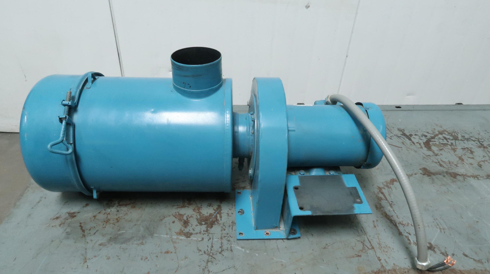 Industrial Air Filter with 1/3 HP Baldor H3457 Motor  For Sale
