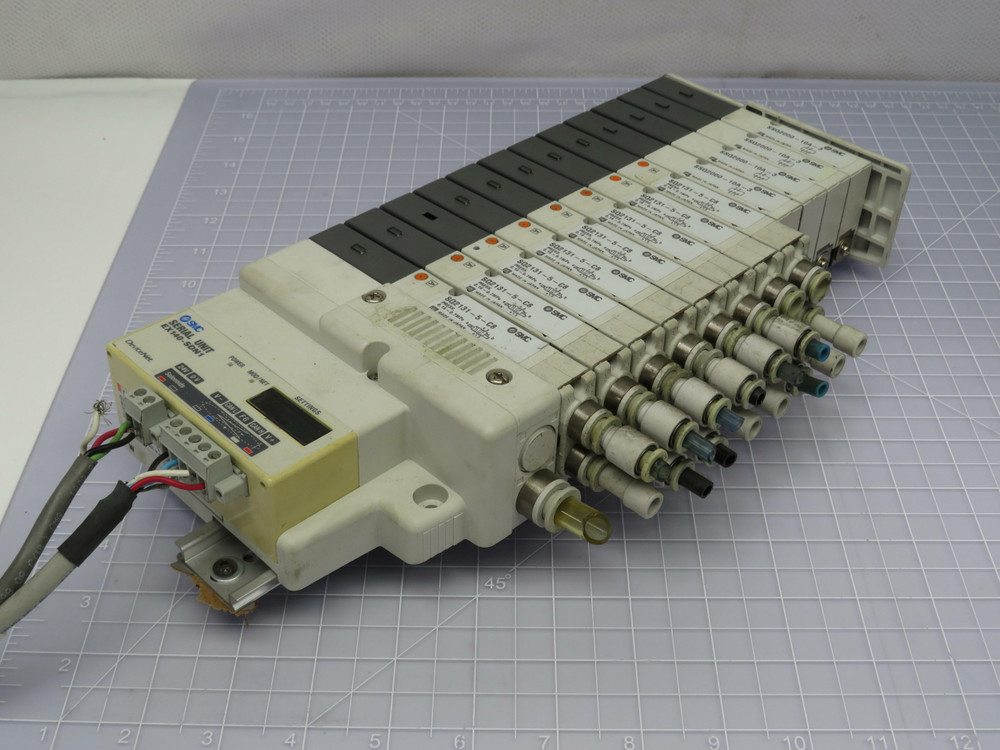 SMC EX140-SDN1 SQ2131-5-C8 Solenoid Valve Assembly SSQ2000-10A-3  For Sale