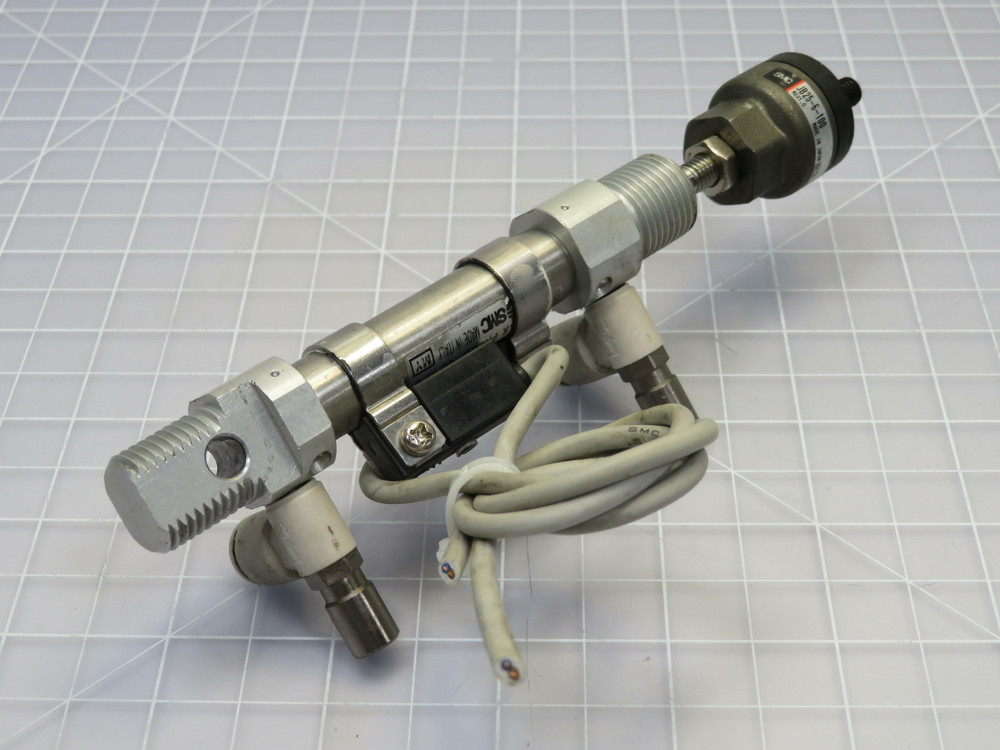 SMC JB25-6-100  Pneumatic Compact Cylinder M6X1.0 Floating Joint   For Sale