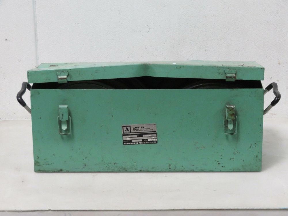 Ametek R-15  Dead Weight Pressure Tester Plates  For Sale