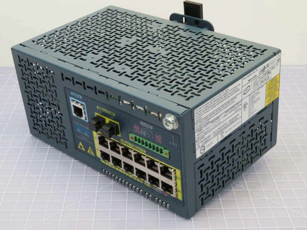Cisco Catalyst 2955 53-2101-03 Rev A Industrial Gigabit  Ethernet Network Switch  For Sale