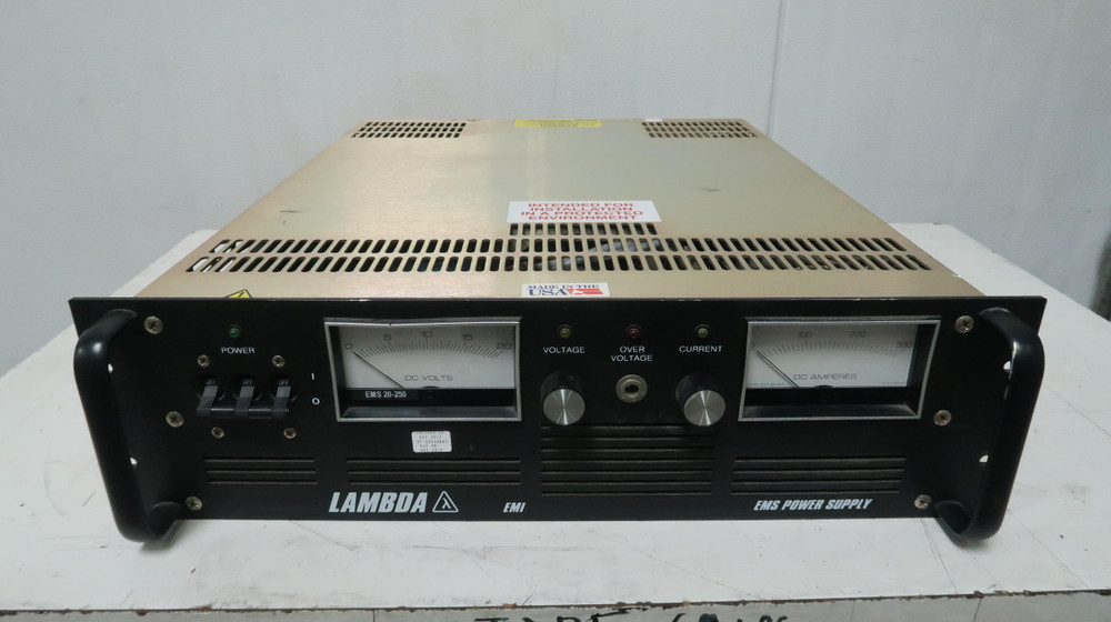 Lamda EMS 20-250-2-1429  DC Power Supply 0-20 V 0-250 A 5000 W  For Sale