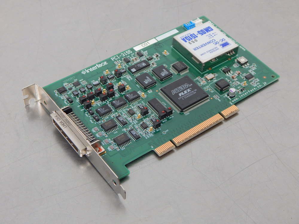 Interface PCI-3155  Hugh-Speed A/D 16-Bit PCI Card  For Sale
