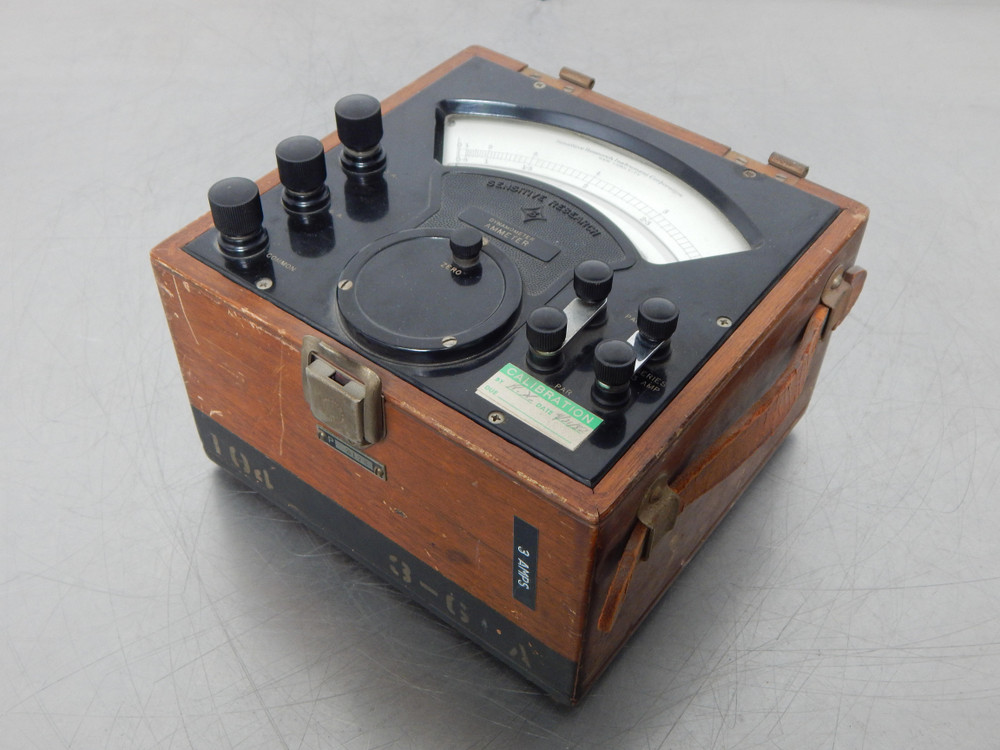 Sensitive Research Instrument P-7178 Model D Dynamometer Ammeter  For Sale