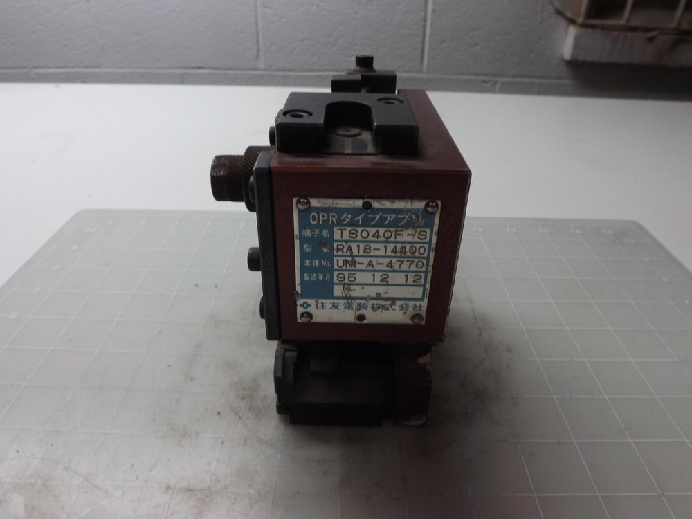 TOYOJAMCO TS040F-S RA18-14400 UM-A-4770 APPLICATOR T51545