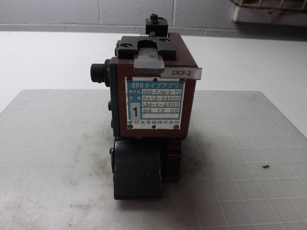 TOYOJAMCO 050-F/M-S-T2 RA18-24200 UM-A-4353 APPLICATOR T51548