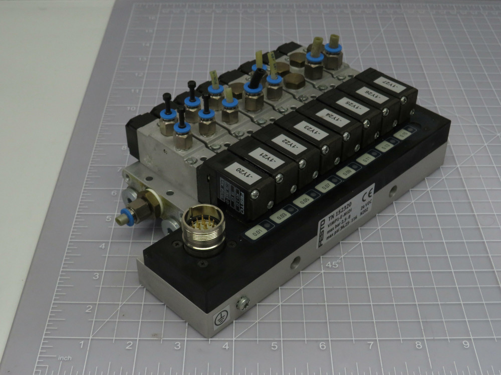 Festo TN 152320 VIMP1-E-MIDI Valve Terminal Block MEH-5/2-1/8P-I-B  For Sale