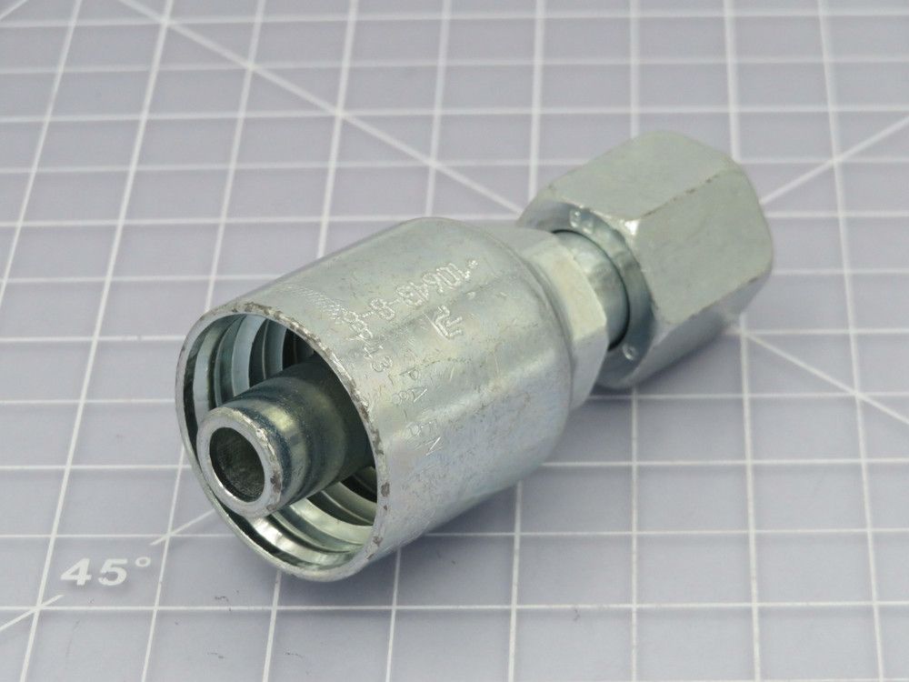 Lot of 10 Parker 10646-8-8  Crimp PTG Parker 43 Series   For Sale