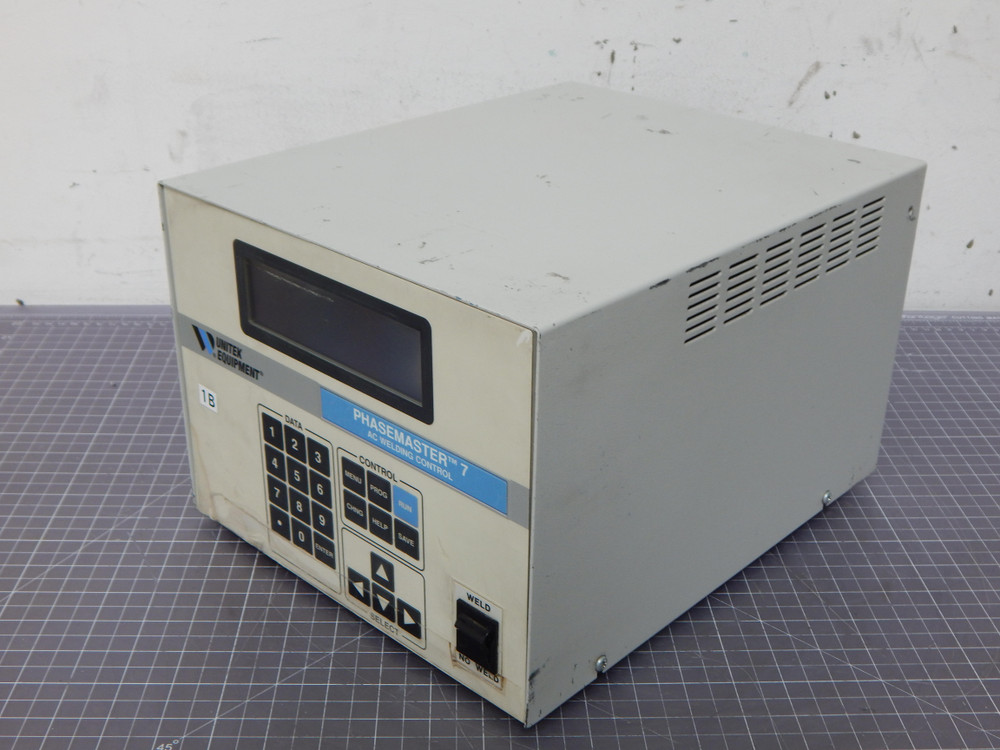 Unitek 1-239-06-02 PM7/208 Phasemaster 7 Welding Control  For Sale