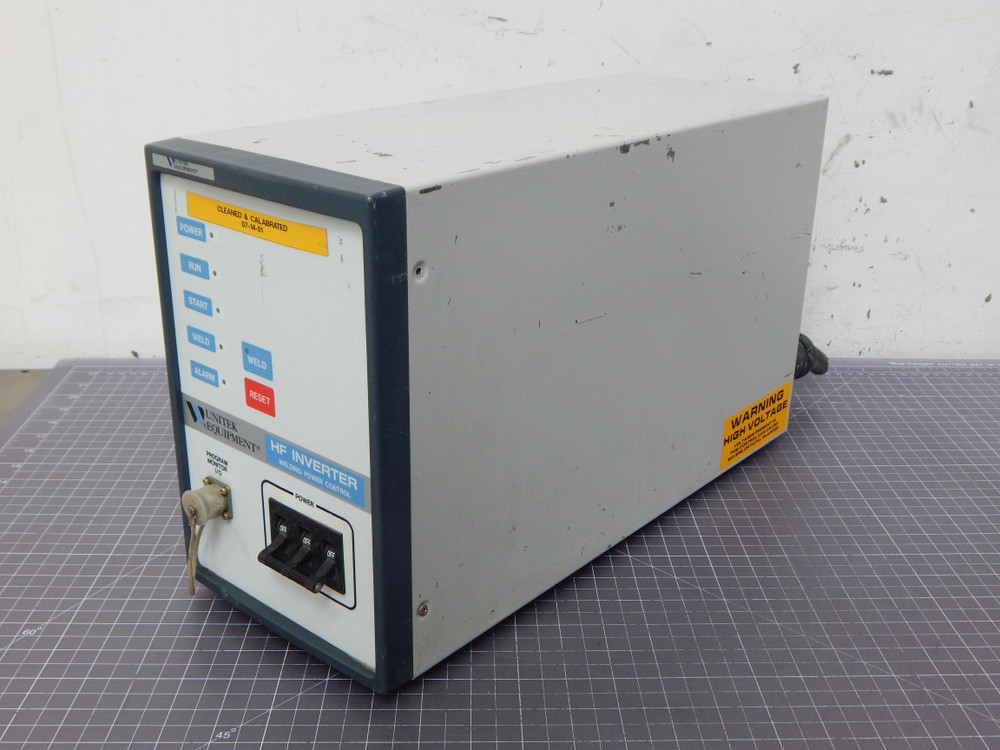 UNITEK MIYACHI 1-243-01 HF INVERTER WELDING POWER CONTROL 300 PK 1000 HZ 23 KA M2152