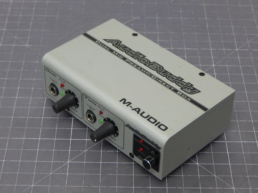 AUDIOBUDDY M-AUDIO DUAL MIC PREAMP/DIRECT BOX TK306