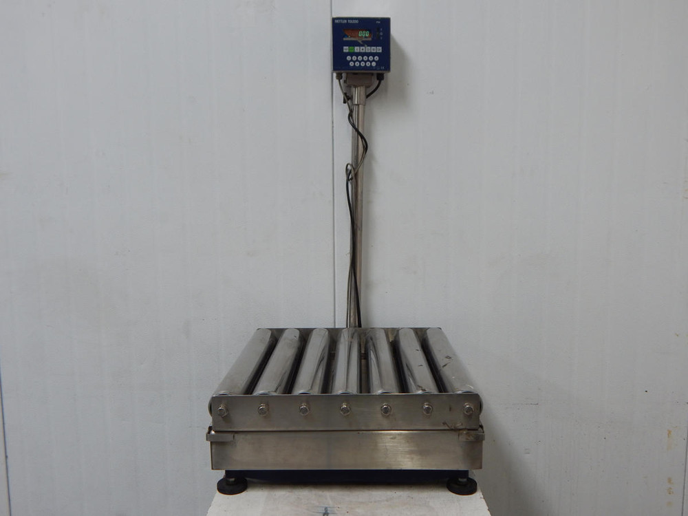 Mettler Toledo CB300   24x24 Roller Scale 600 LBS Cap   For Sale