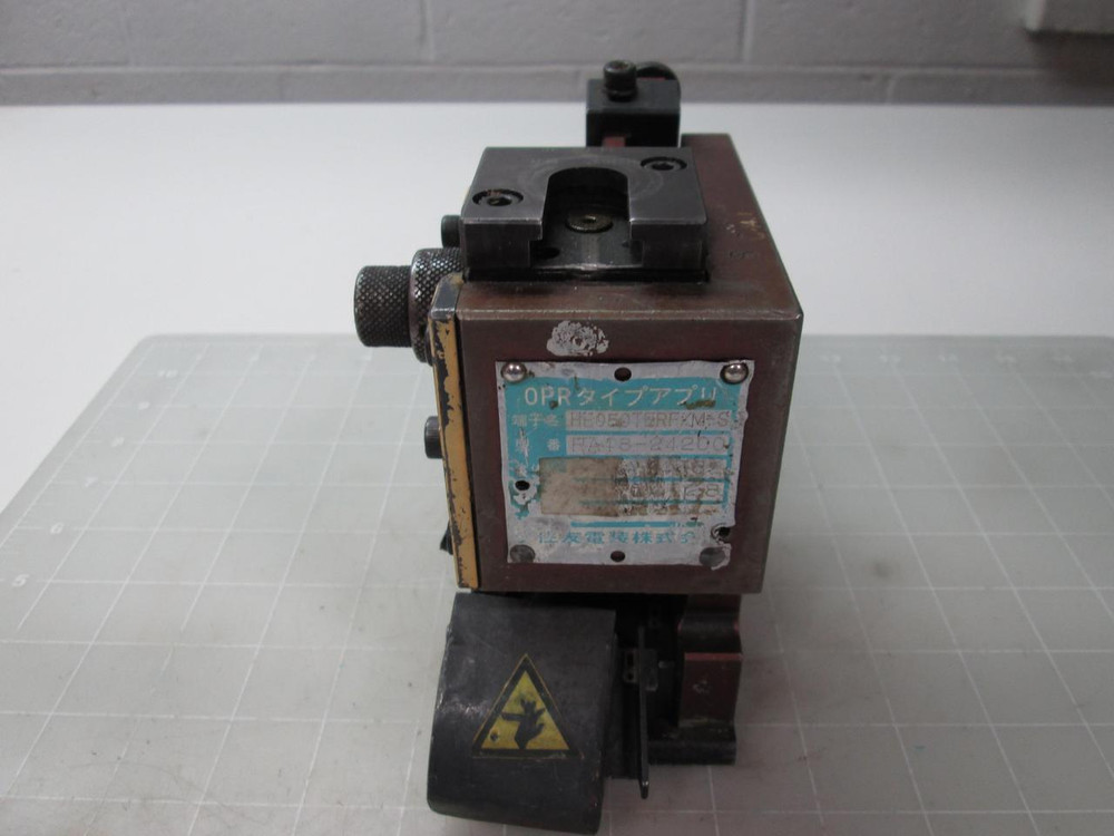 TOYOJAMCO HE050TERF/M-S FA18-24200 DIE PRESS APPLICATOR T52090