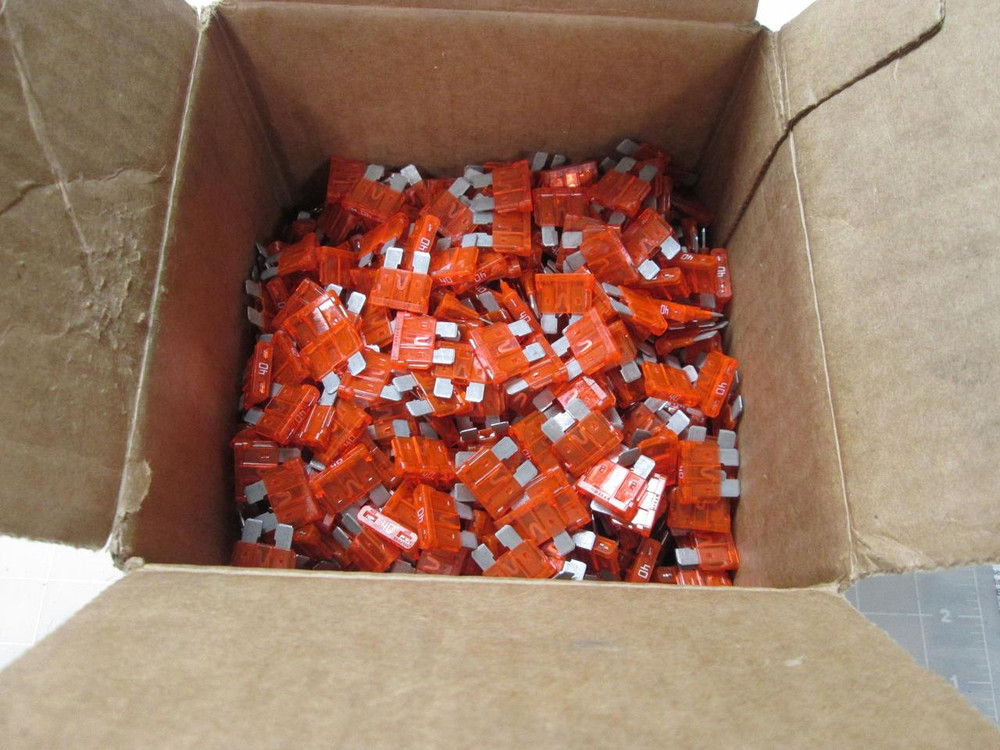 LOT OF 1000 40 AMP AUTOMOTIVE CAR FUSES PINK RED T53608