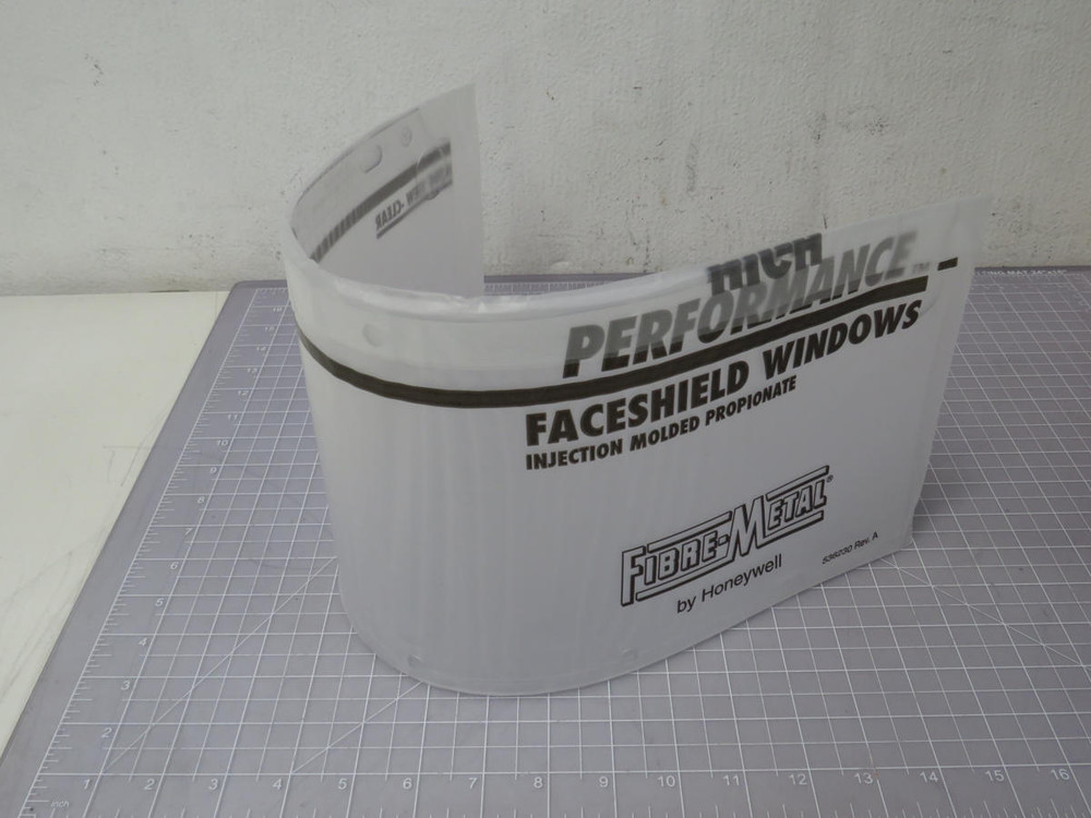 Lot of 50 Honeywell Fibre-Metal 6750CLBP  General Purpose Faceshield Window  For Sale