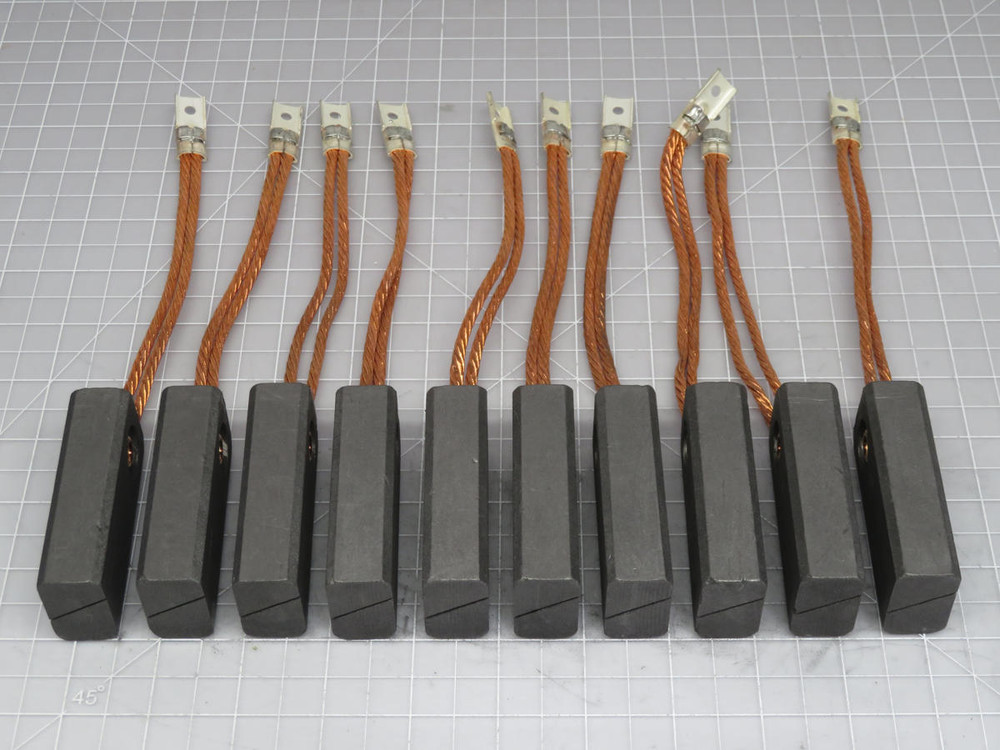 Lot of 10  00012292264  Brush Carbon 1-1/4 in X 3/4 in X 3 in Grade  For Sale