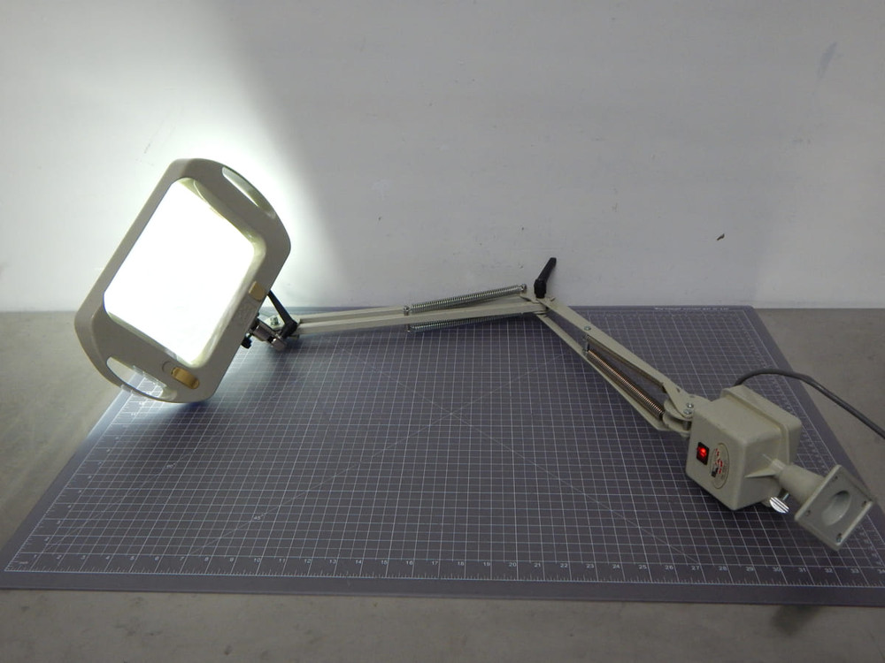 OC White Vision-Lite 2000  Examination Lamp w/ Magnifier  For Sale