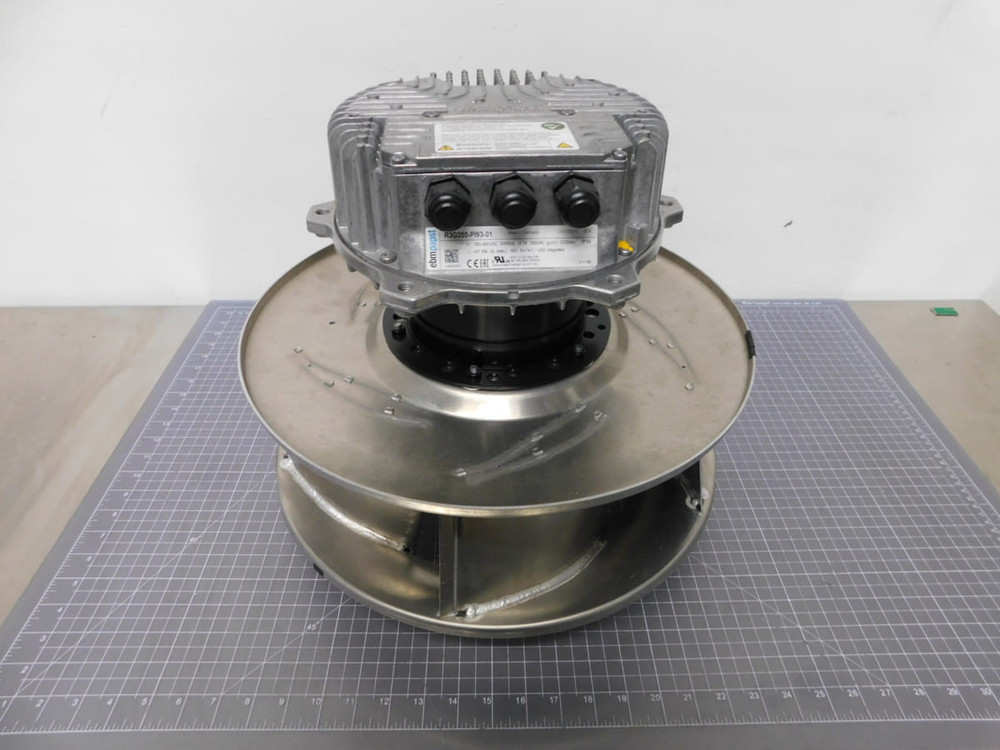 Ebmpapst R3G355-PI93-01  Centrifugal Fan/Blower VSD integrated  For Sale
