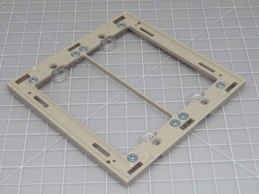 Lot of 65 Lutron 335393914  2 Square Switch Faceplate Backplate  For Sale