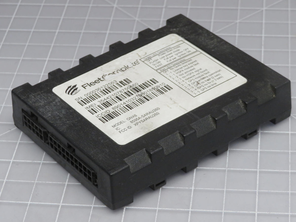 FLEETCOMPLETE GNX6 8595A-SARAU260 PART T196028