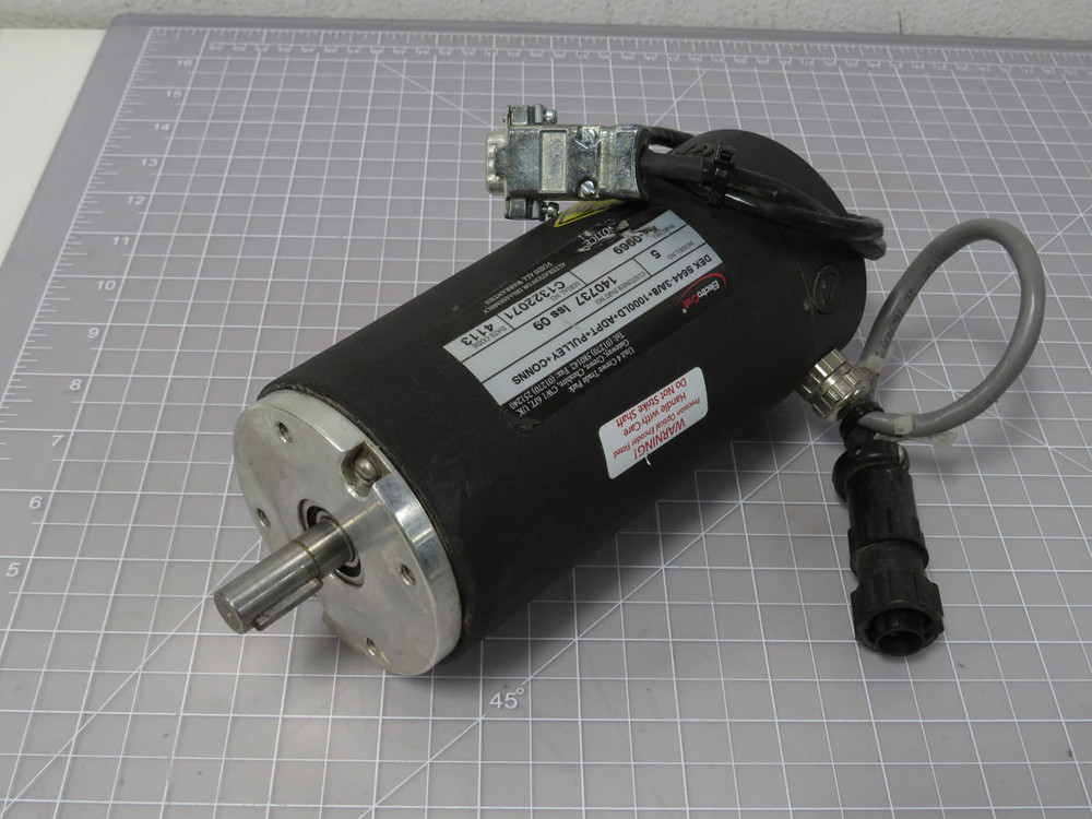 ELECTROCRAFT DEK S644-3A/8+1000LD+ADPT+PULLEY+CONNS MODEL 5 MOTOR 140737 ISS 09 T196095