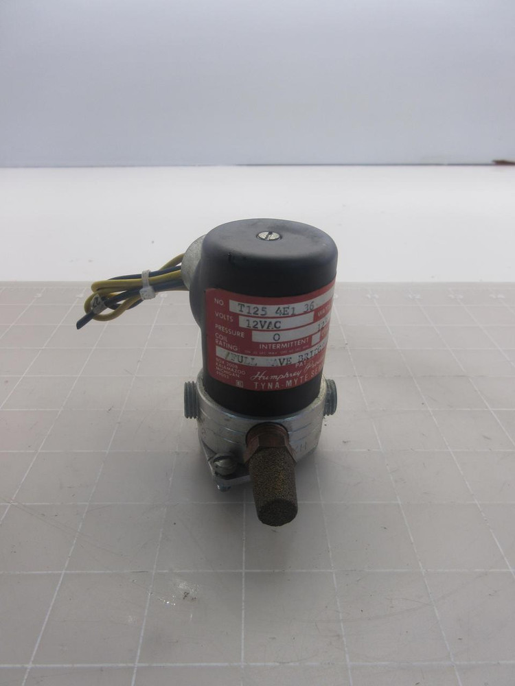 HUMPHREY T125 4E1 36 SOLENOID VALVE T52945