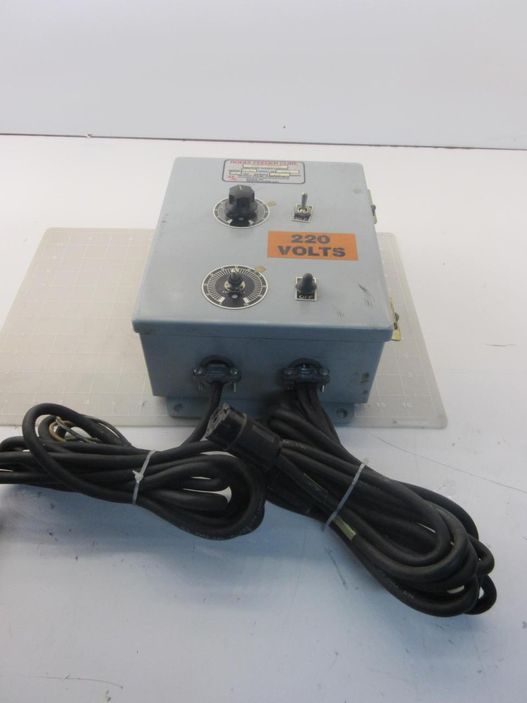 RODIX FEEDER CUBE FC-89 PARTS SENSING VIBRATORY FEEDER CONTROL T52955