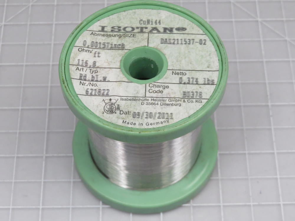 Isabellenhutte  621822 211537-02 Type Rd.bl.w 116.8 Ohm/ft   For Sale
